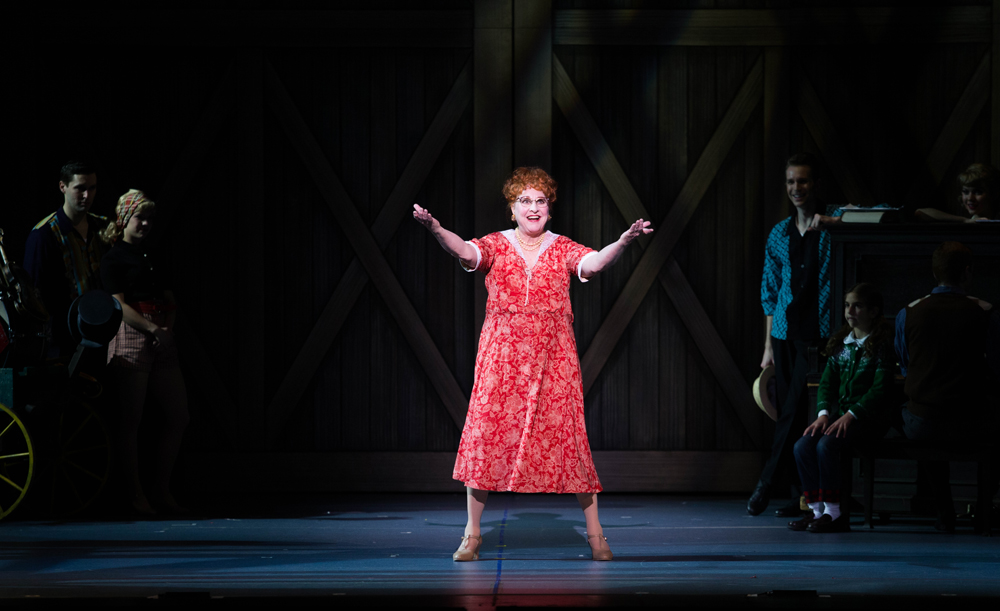 Pamela Myers from the Irving Berlin’s White Christmas 2014 National Tour, Photo by Kevin White