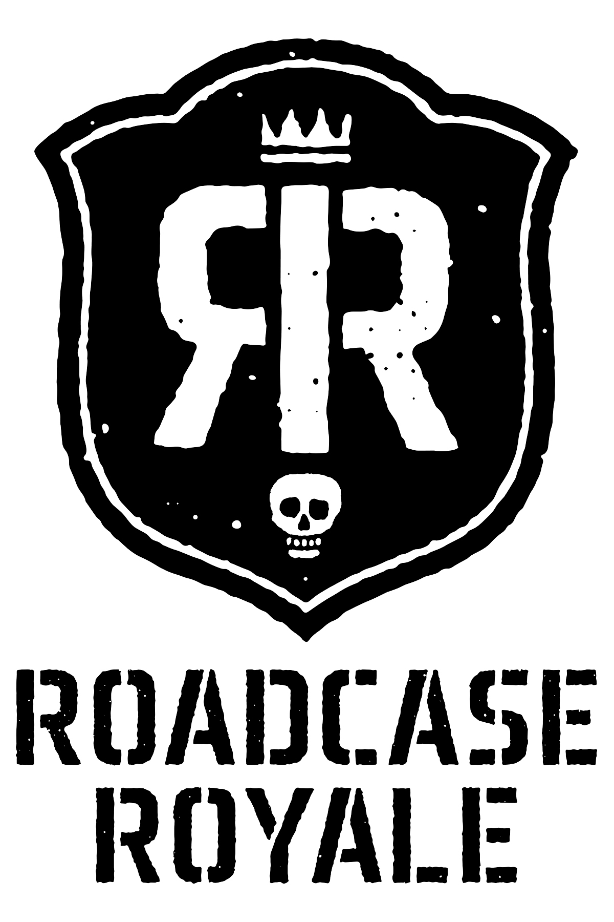 RRoyale-logo-skull-BW