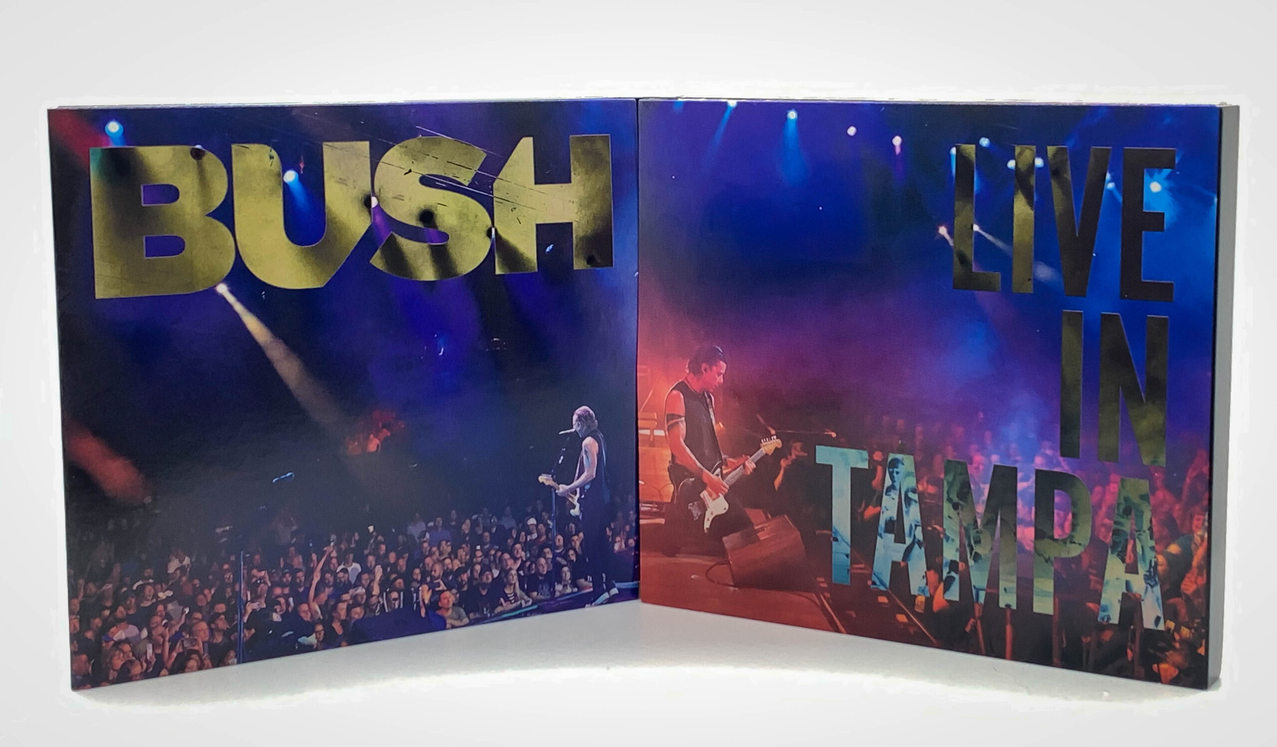 Inside artwork from Bush live album