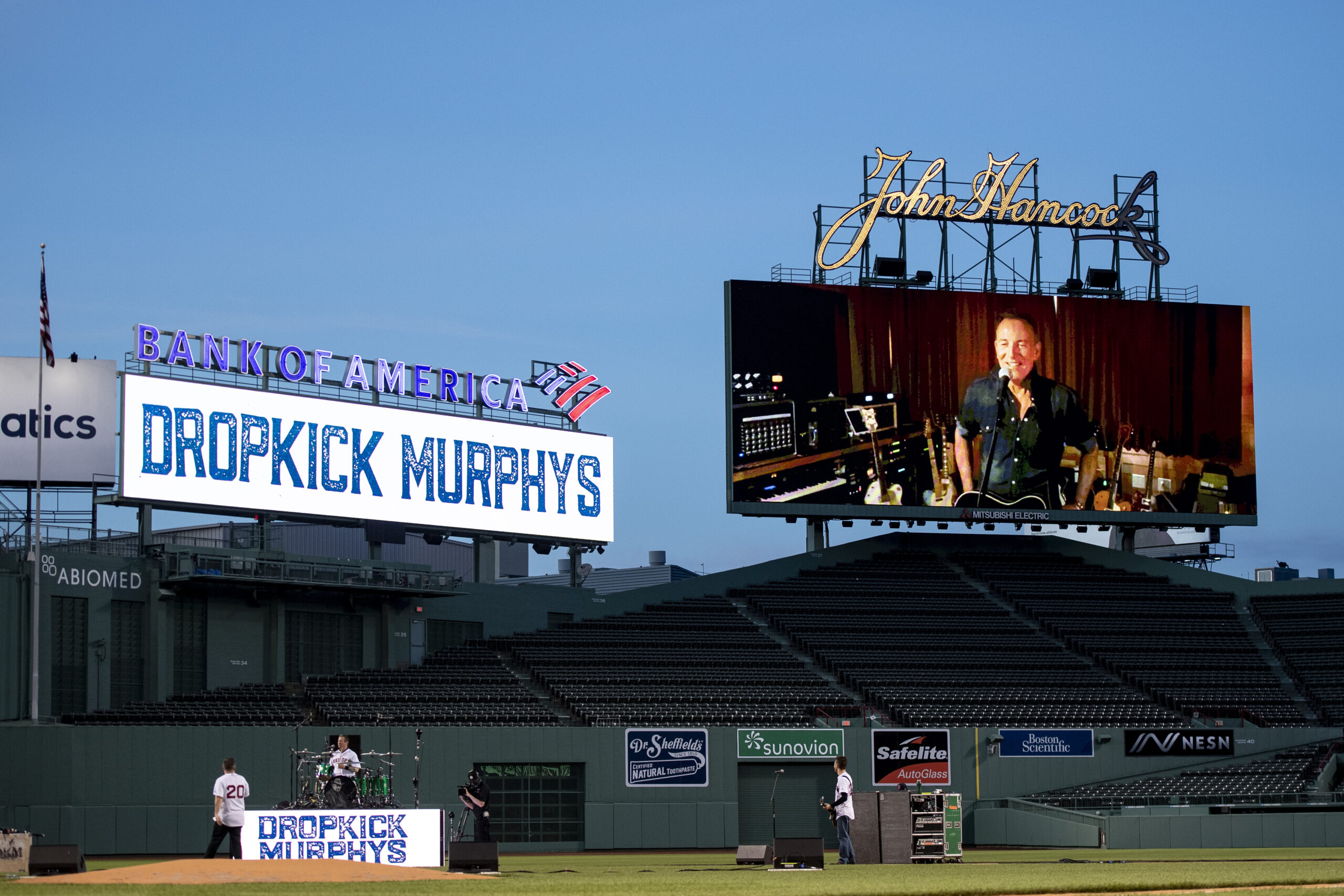 The boss of Fenway Park