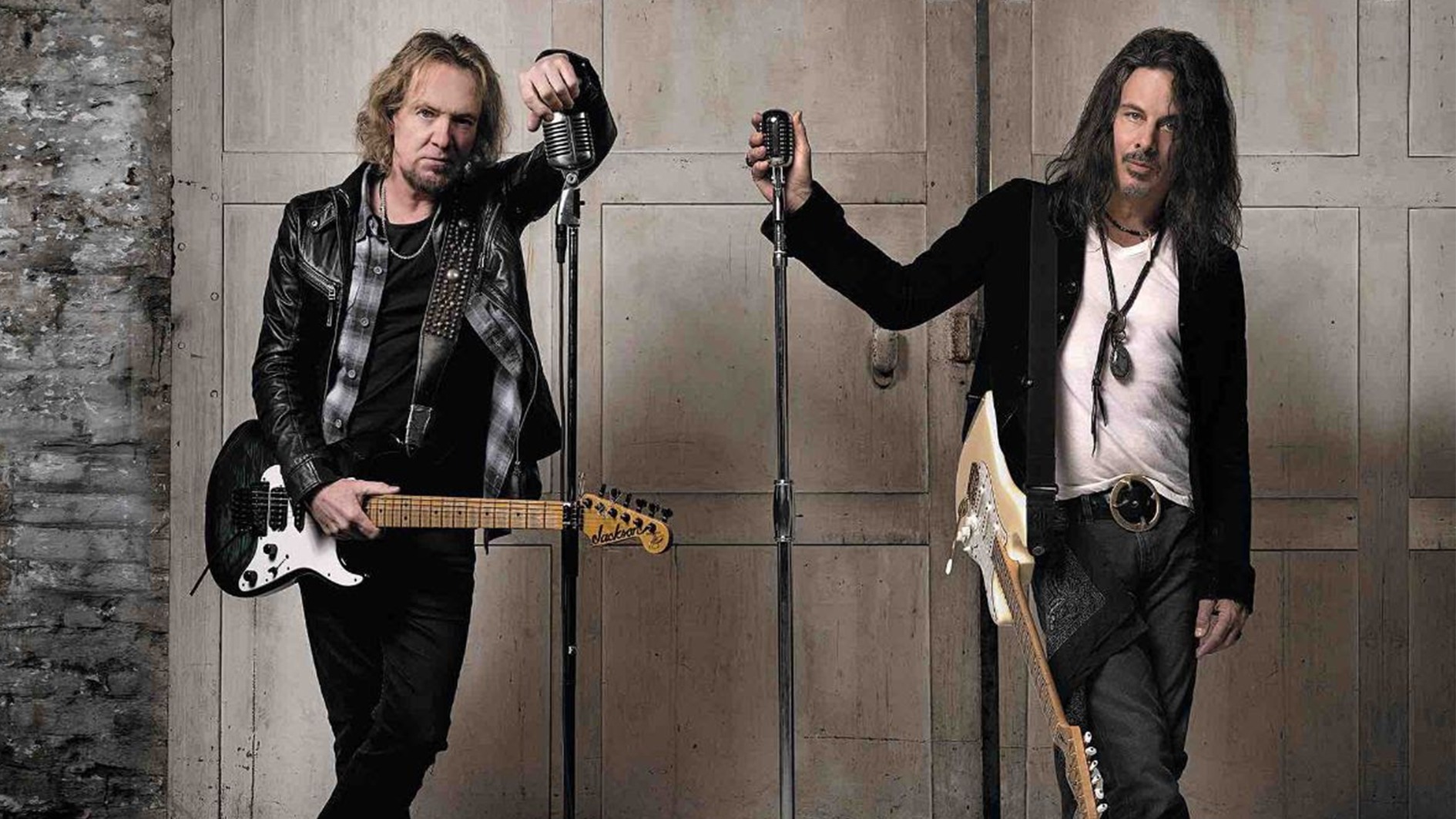 Richie Kotzen and Adrian Smith