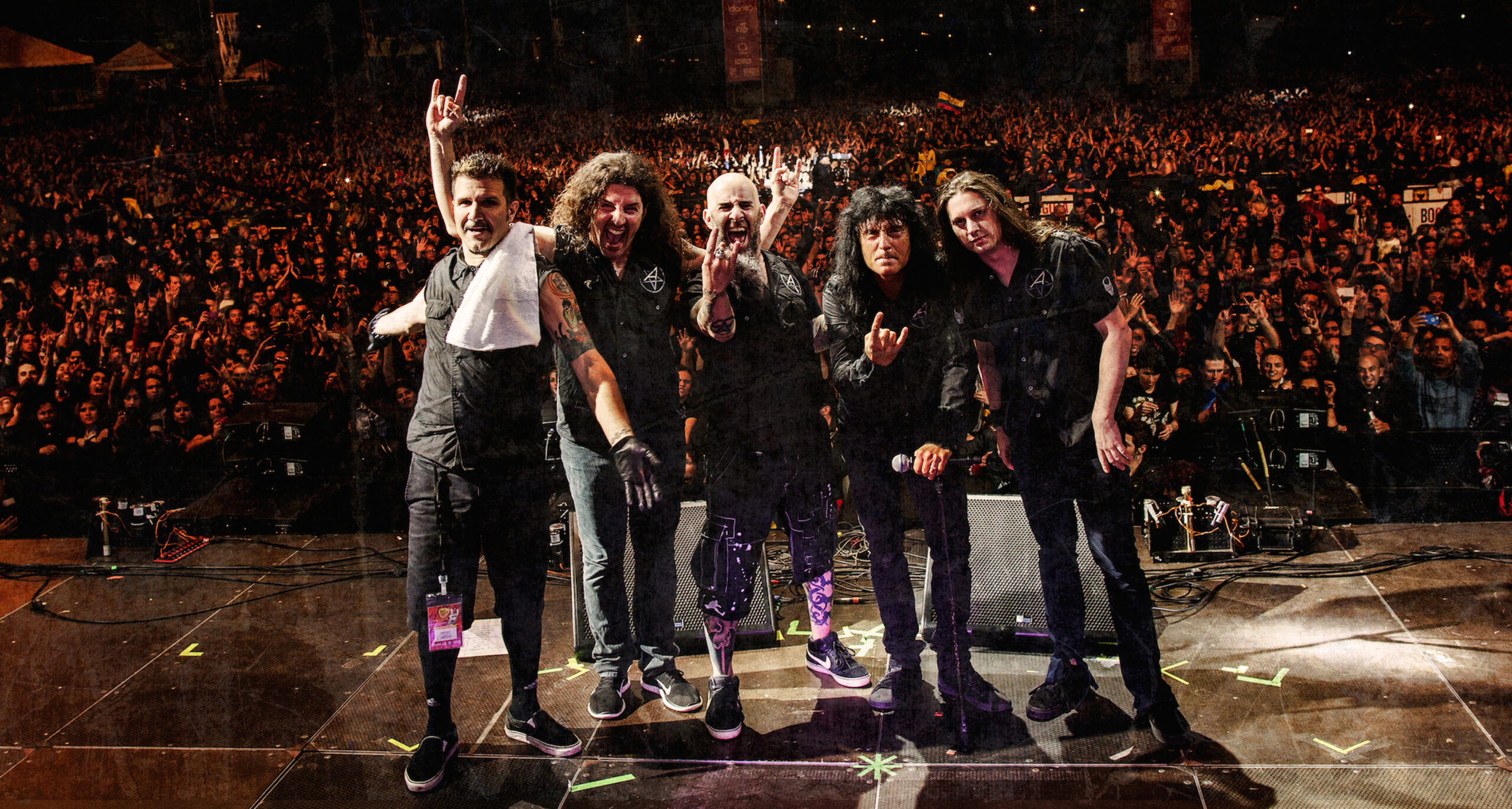 Anthrax on stage