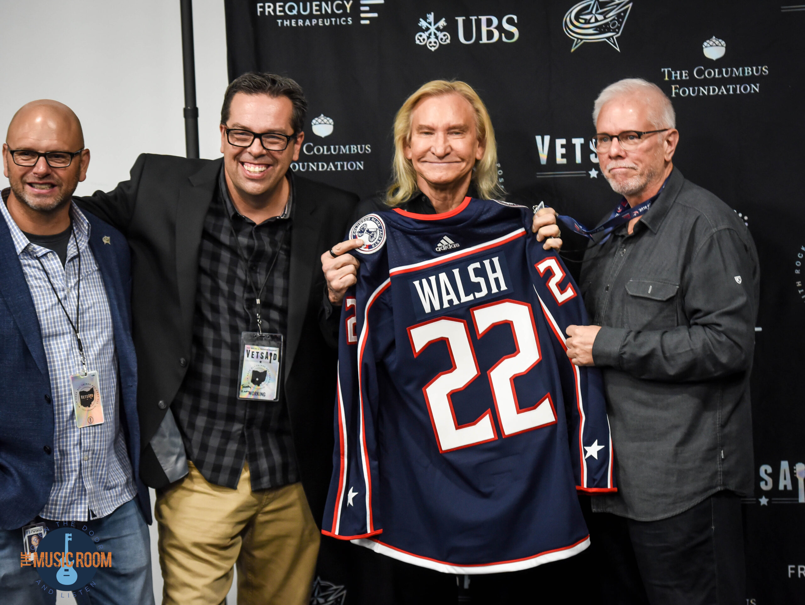 VetsAid Joe Walsh Columbus Bluejackets