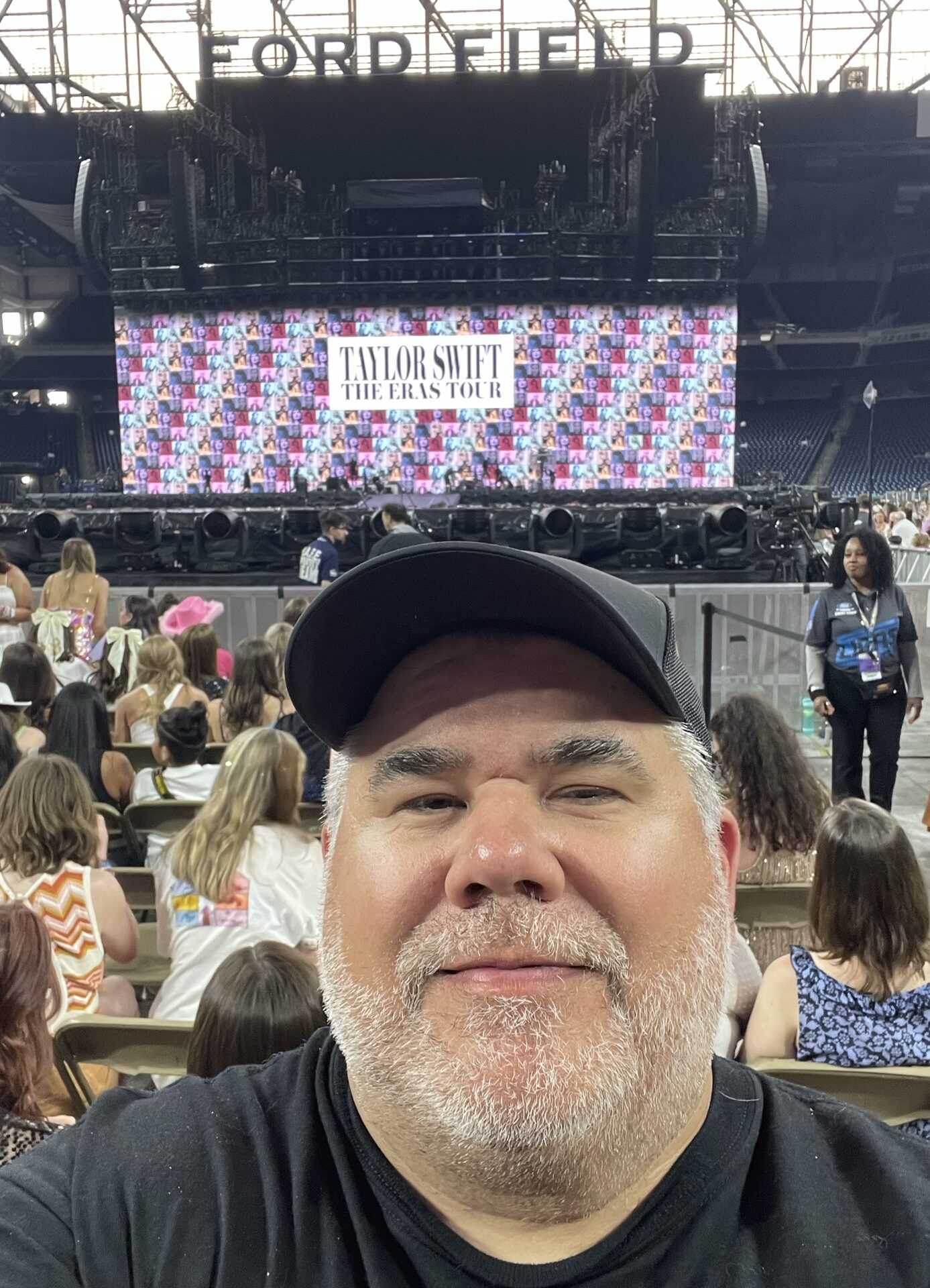 Old Guy at a Taylor Swift show